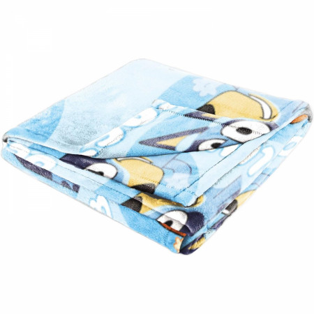 Bluey and Bingo Silk Touch 46" X 60" Throw Blanket